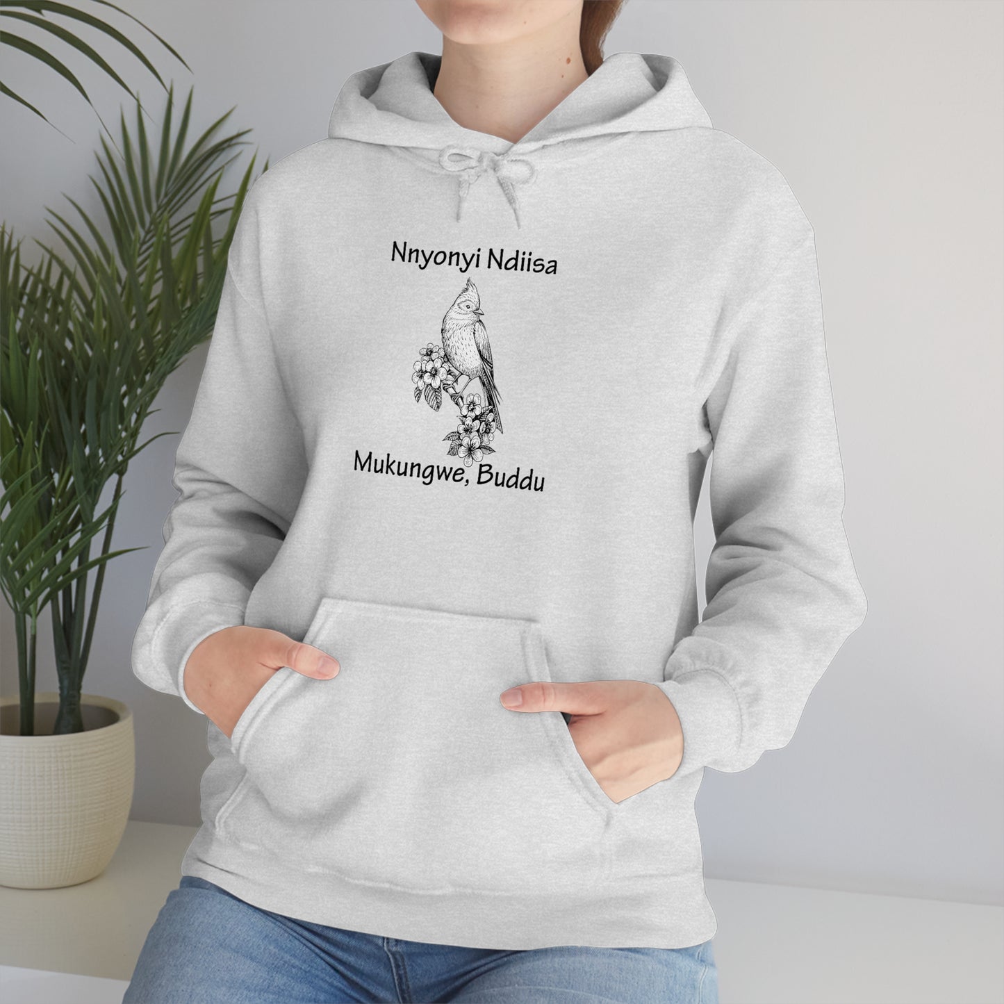 Unisex Heavy Blend™ Hooded Sweatshirt - Nnyonyi Ndiisa (Lark)