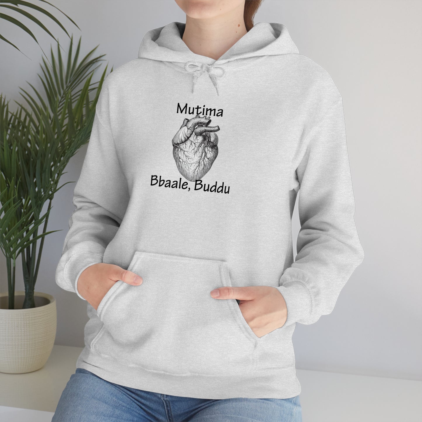 Unisex Heavy Blend™ Hooded Sweatshirt - Mutima Musaggi (Heart)