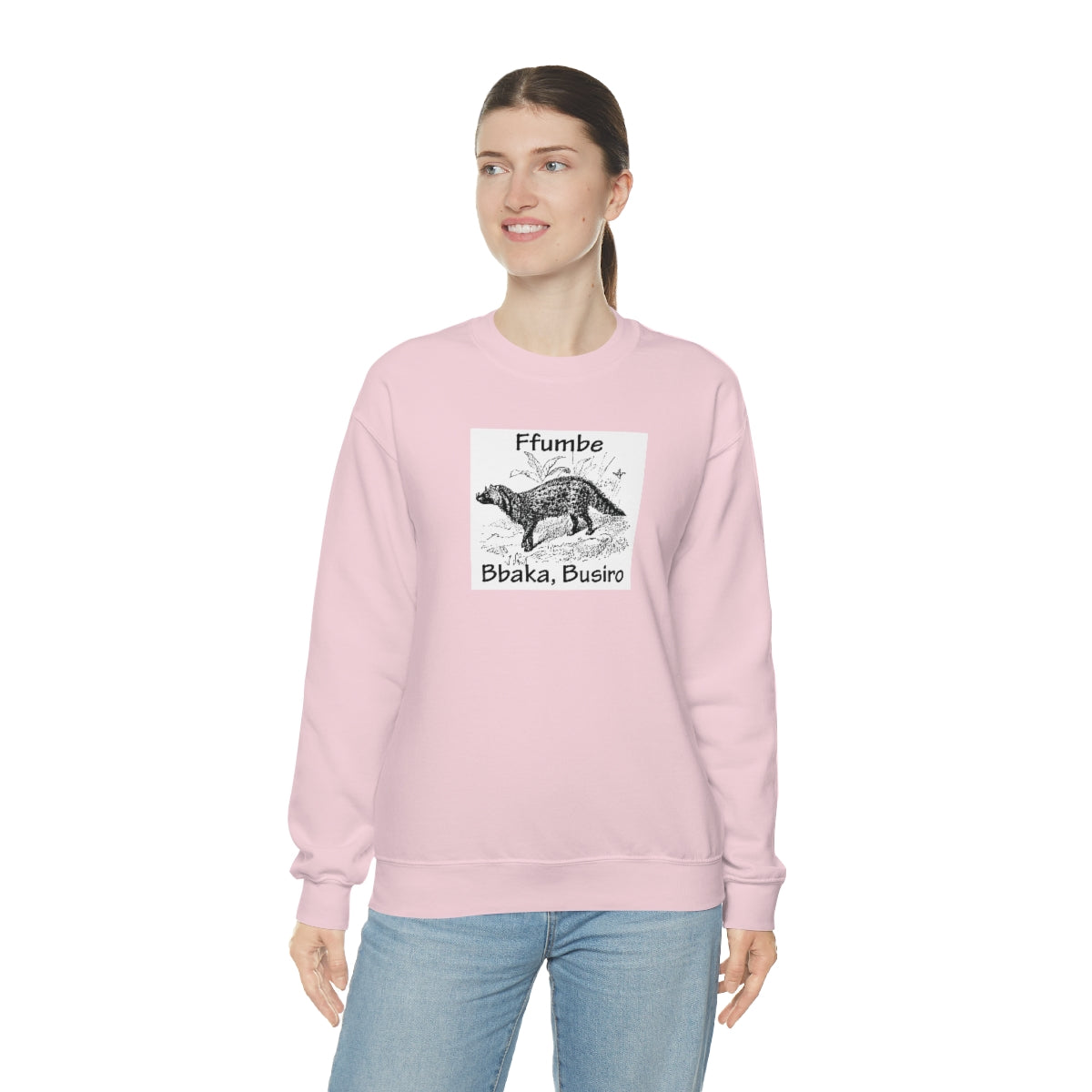 Unisex Heavy Blend™ Crewneck Sweatshirt - Ffumbe, WB