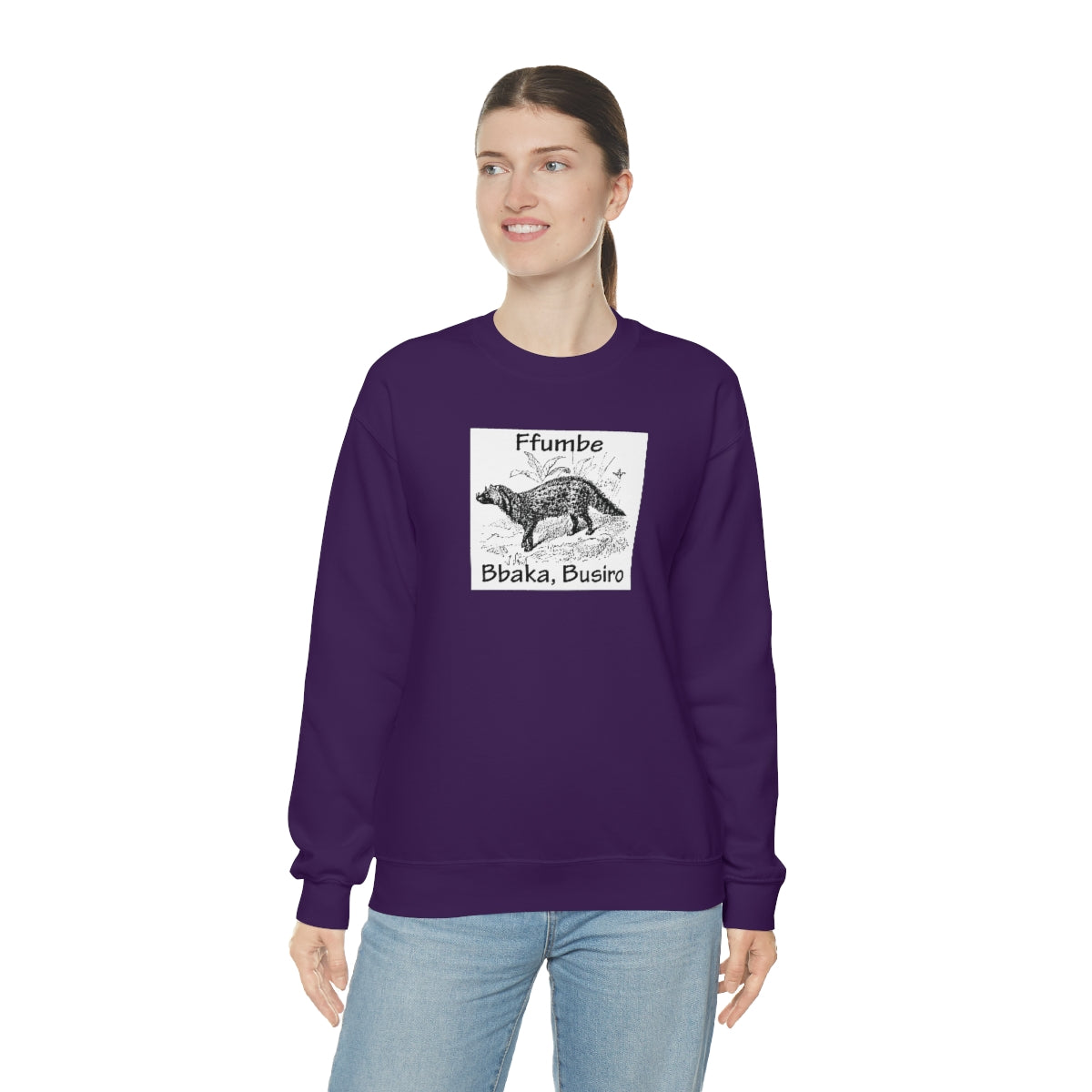 Unisex Heavy Blend™ Crewneck Sweatshirt - Ffumbe, WB