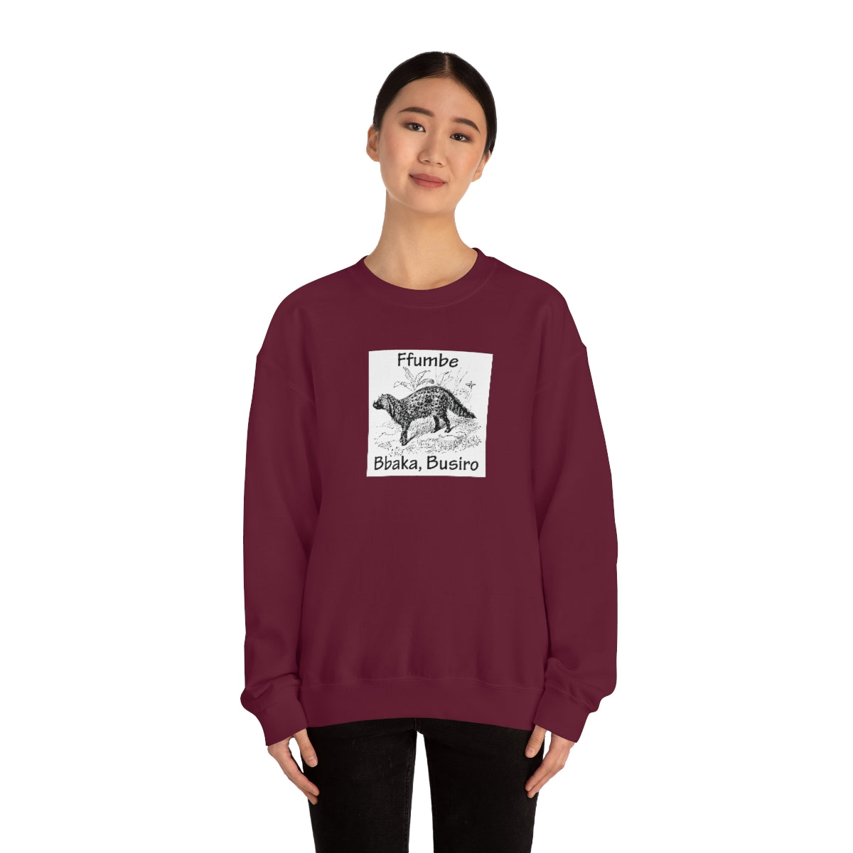 Unisex Heavy Blend™ Crewneck Sweatshirt - Ffumbe, WB