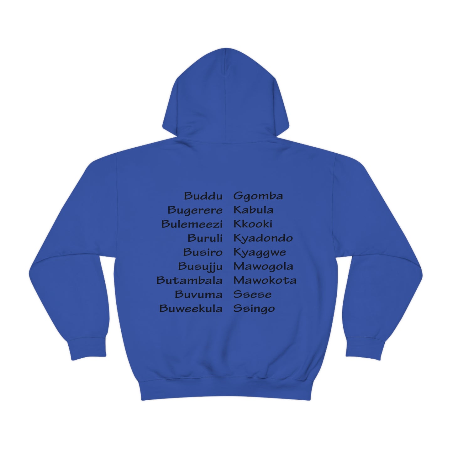 Unisex Heavy Blend™ Hooded Sweatshirt - Nnyonyi Nakinsige (Cheeked Cordon-Bleu)