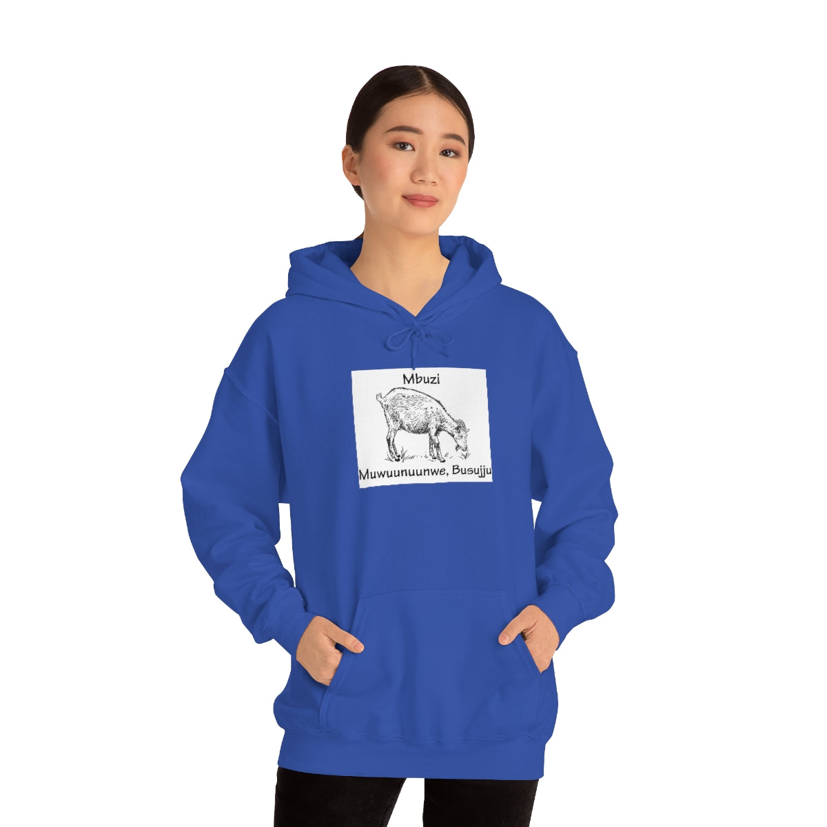 Mbuzi, B1 - Unisex Heavy Blend™ Hooded Sweatshirt