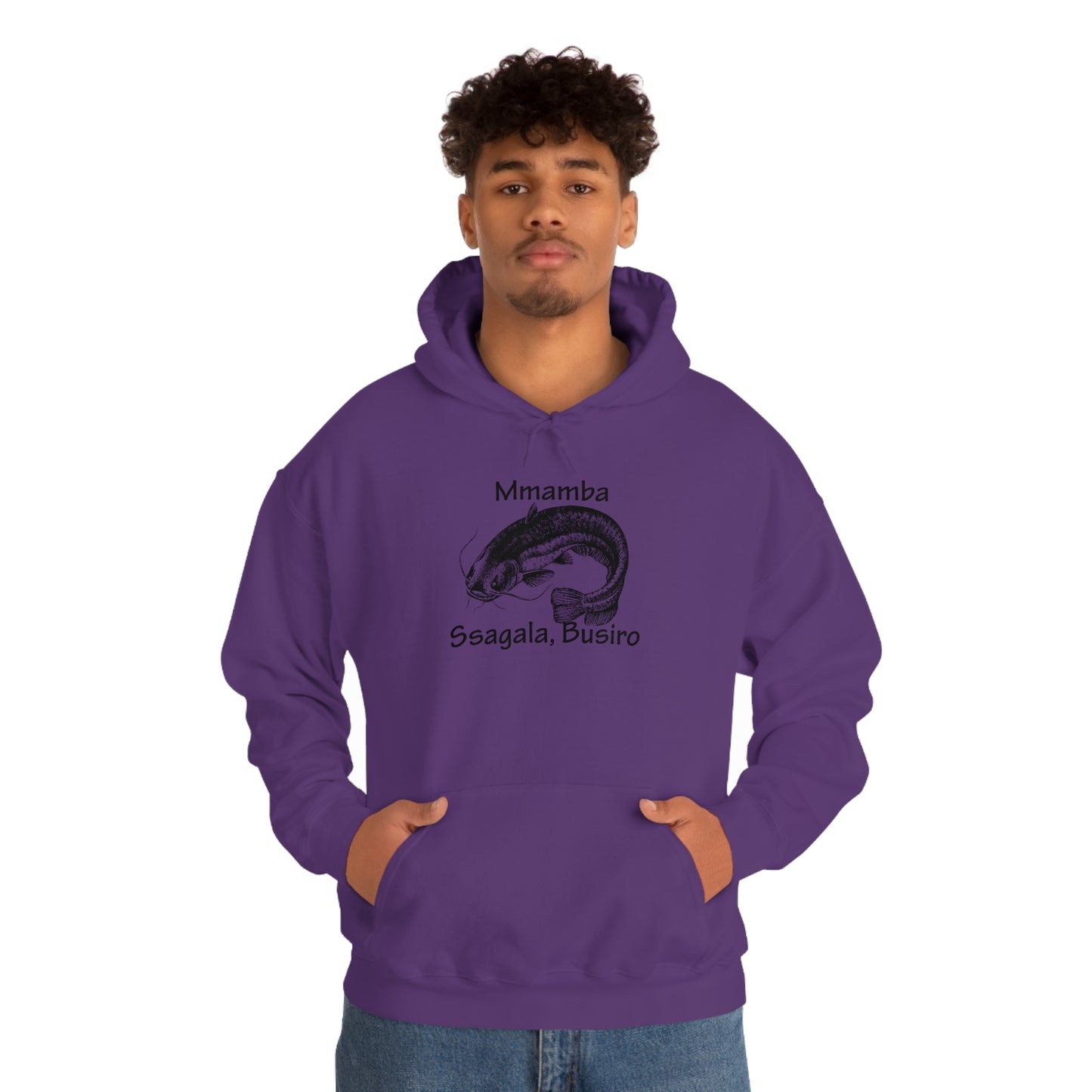 Unisex Heavy Blend™ Hooded Sweatshirt - Mmamba Kakoboza (Catfish)