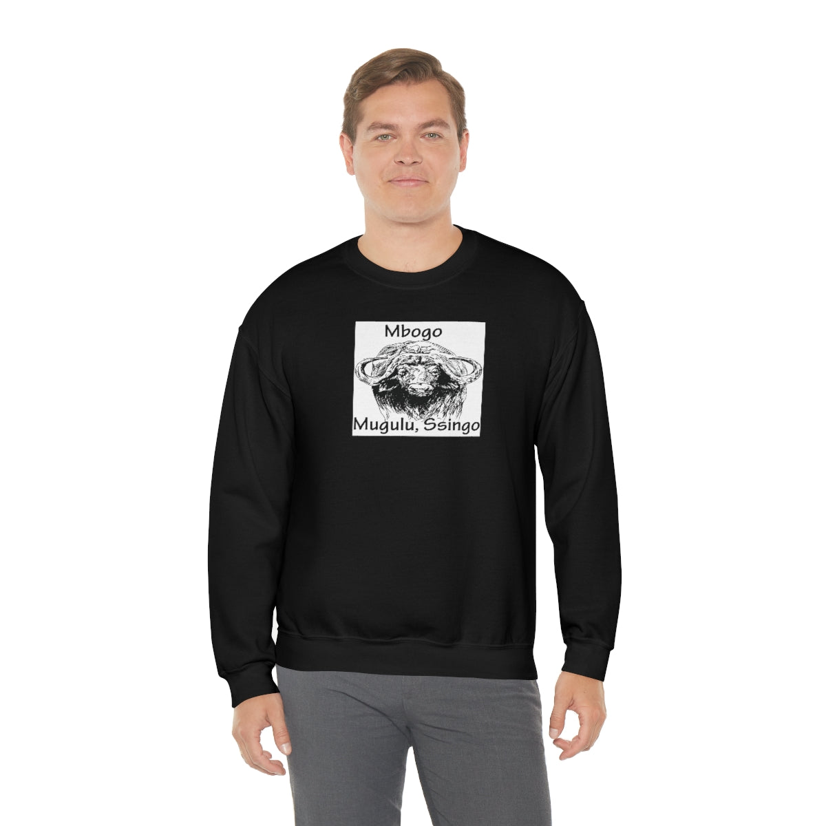 Unisex Heavy Blend™ Crewneck Sweatshirt - Mbogo, WB