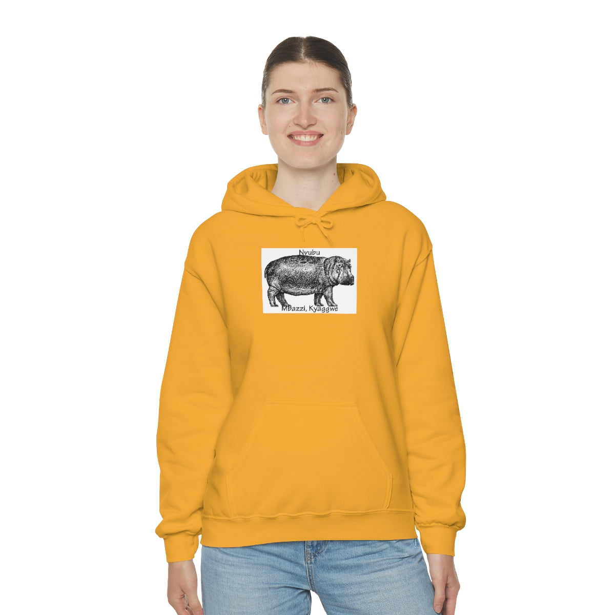 Nvubu, B1 - Unisex Heavy Blend™ Hooded Sweatshirt