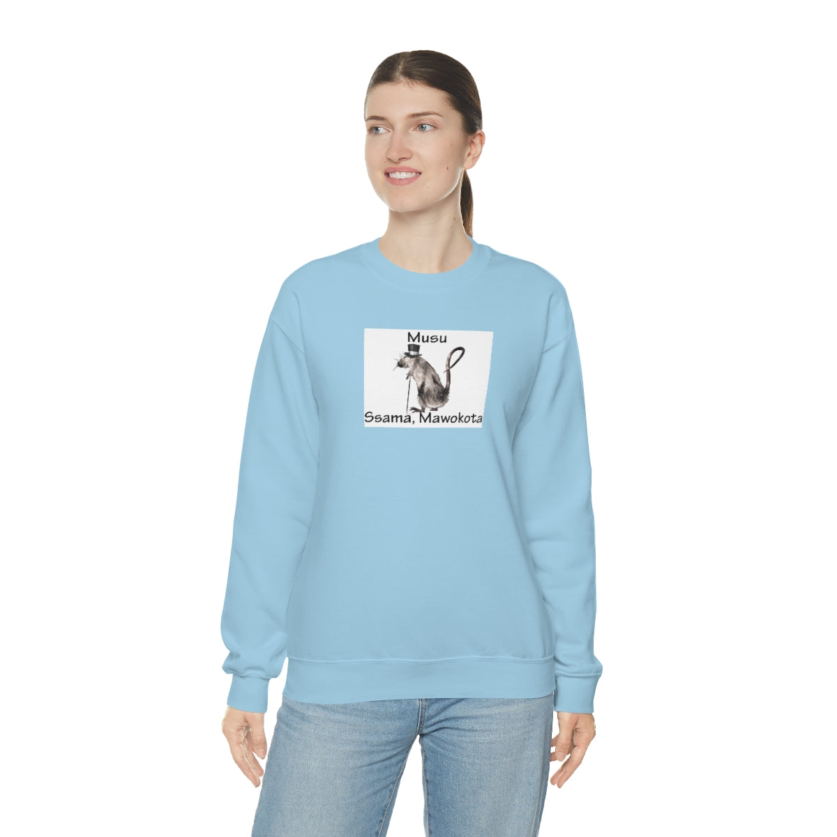 Unisex Heavy Blend™ Crewneck Sweatshirt - Musu, WT