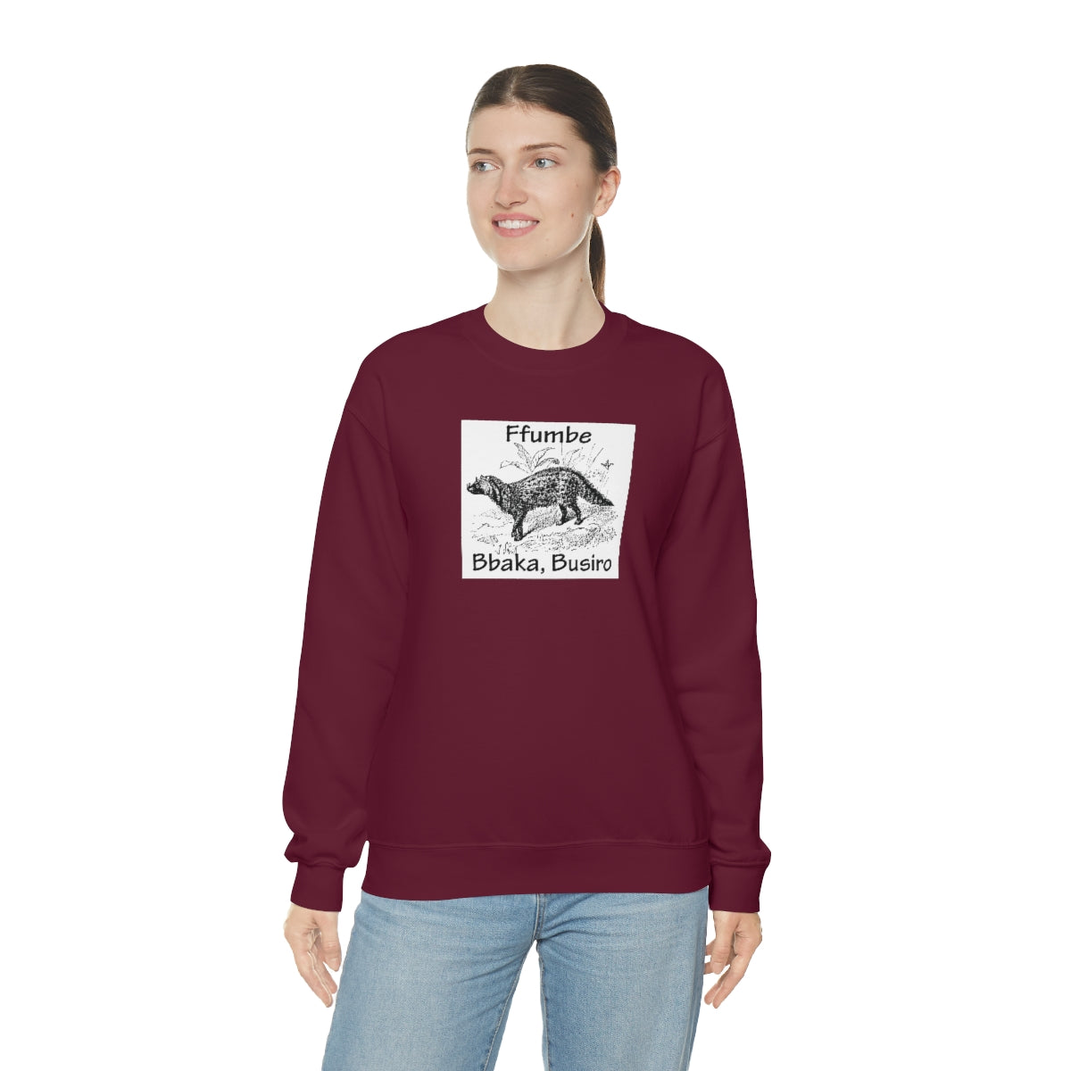 Unisex Heavy Blend™ Crewneck Sweatshirt - Ffumbe, WB