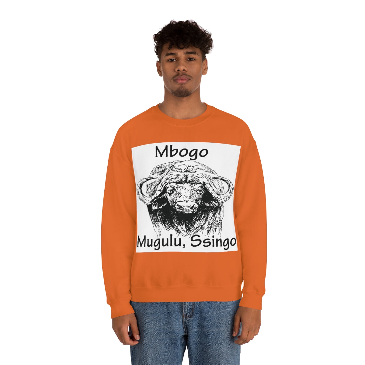 Unisex Heavy Blend™ Crewneck Sweatshirt - Mbuzi, WB