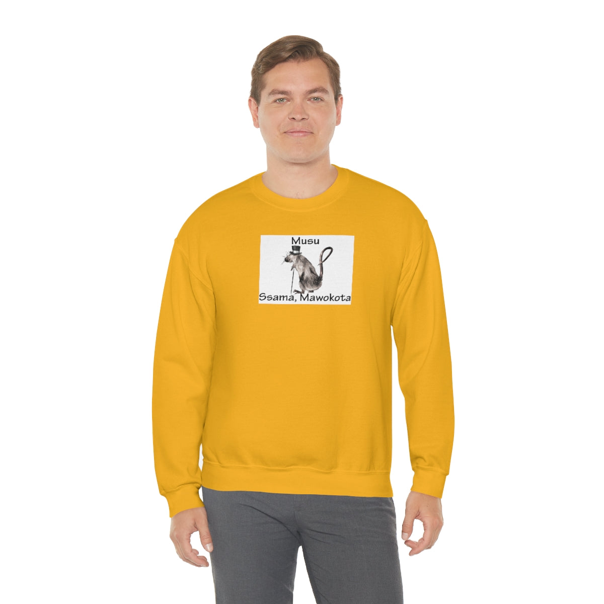 Unisex Heavy Blend™ Crewneck Sweatshirt - Musu, WT