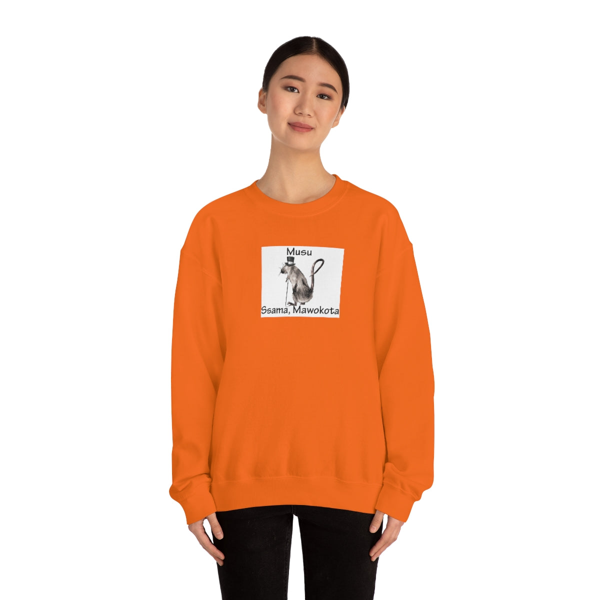 Unisex Heavy Blend™ Crewneck Sweatshirt - Musu, WT