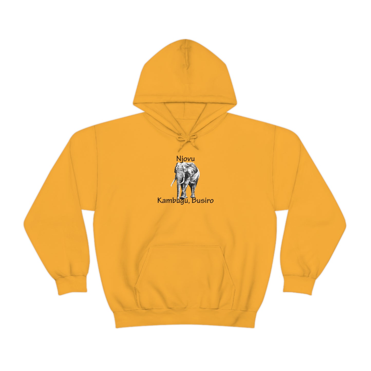 Unisex Heavy Blend™ Hooded Sweatshirt - Njovu (Elephant)