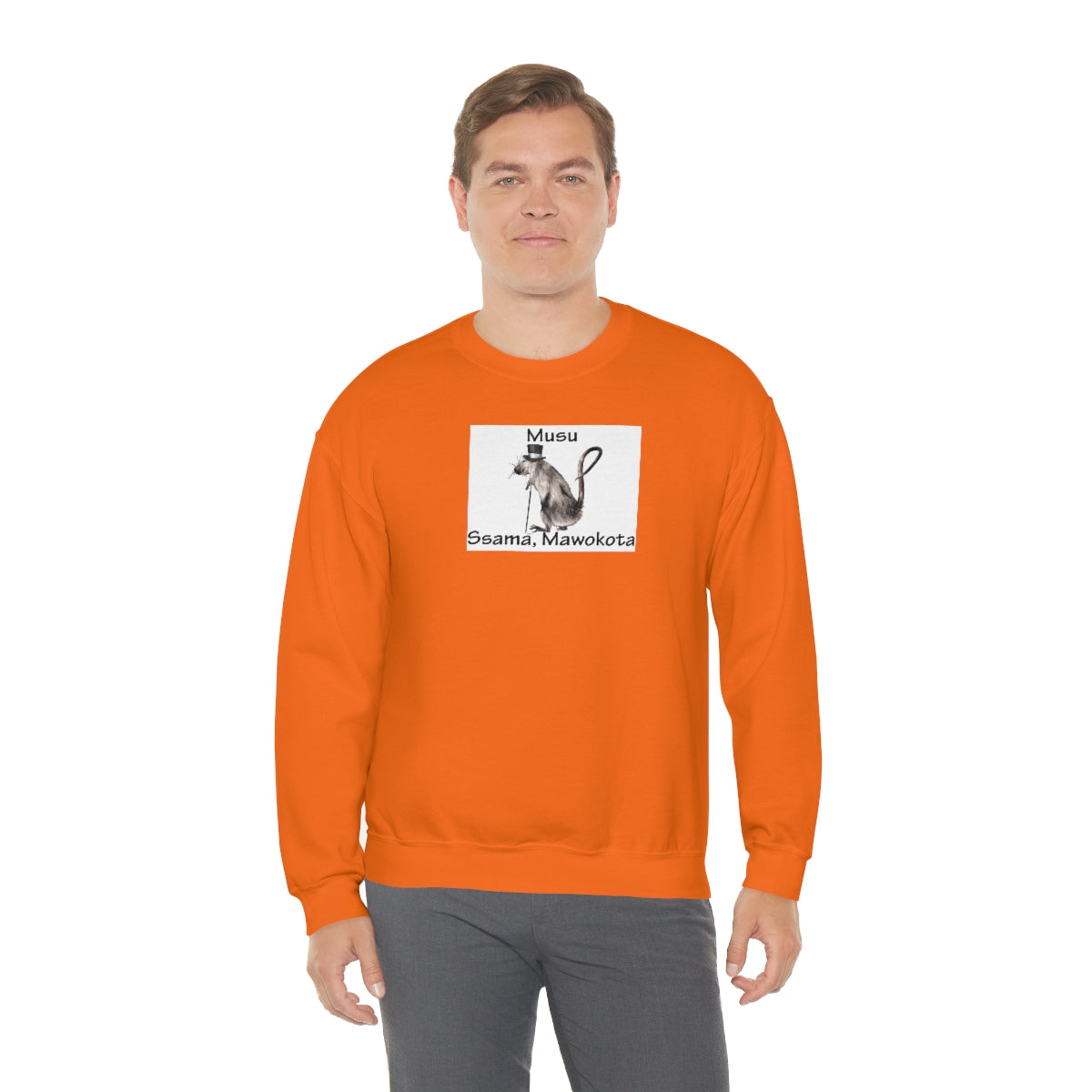 Unisex Heavy Blend™ Crewneck Sweatshirt - Musu, WB