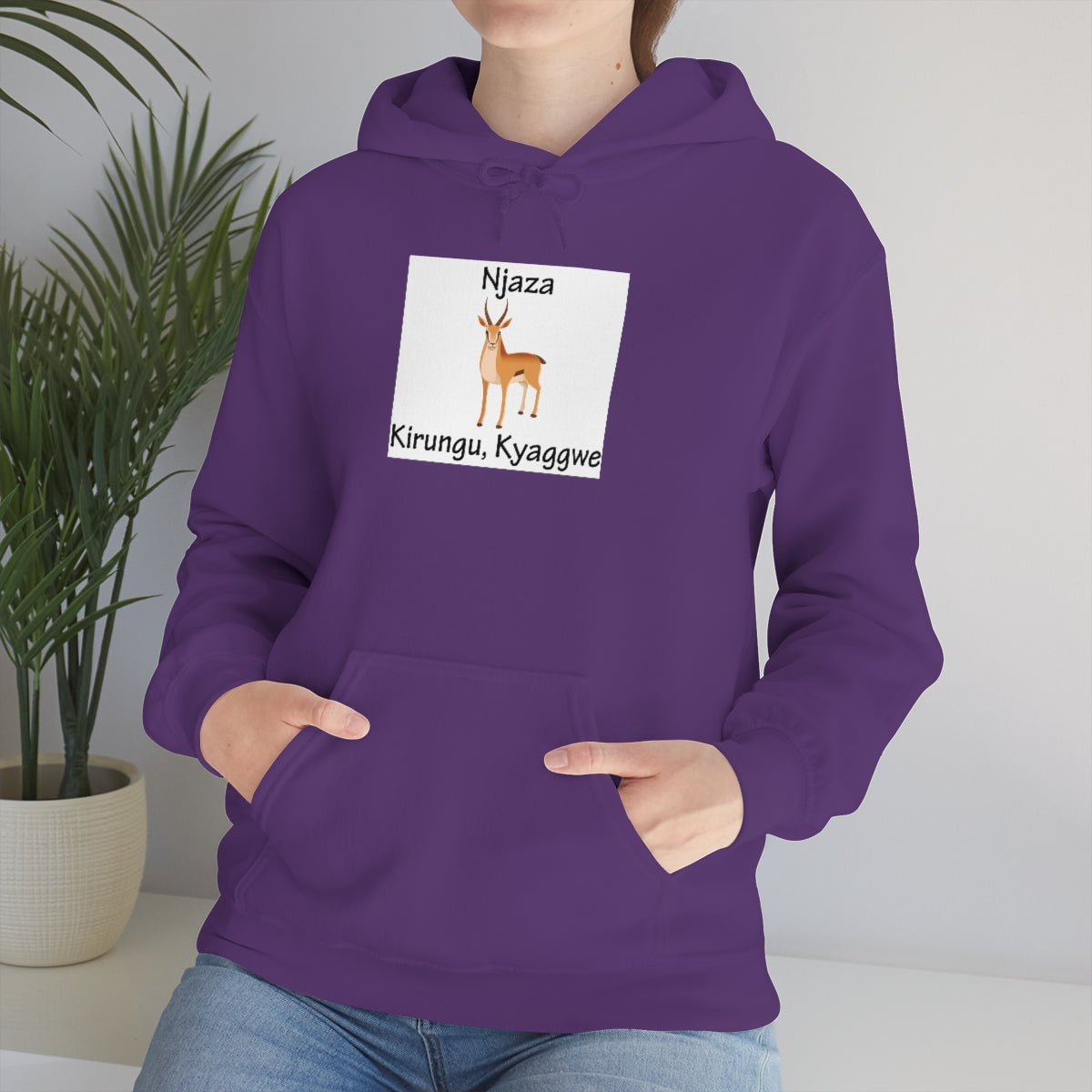 Njaza, B1 - Unisex Heavy Blend™ Hooded Sweatshirt