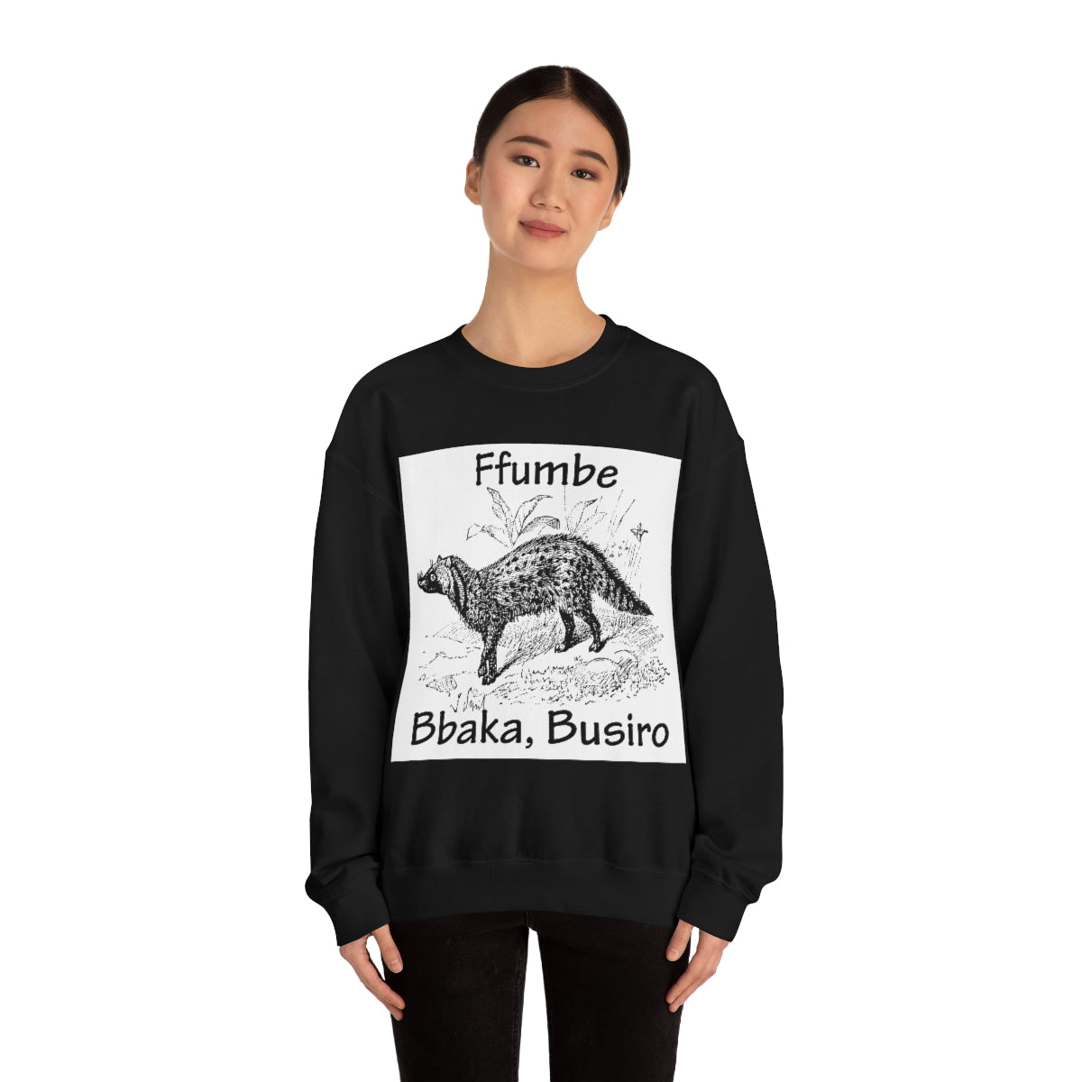 Unisex Heavy Blend™ Crewneck Sweatshirt - Ffumbe, WB