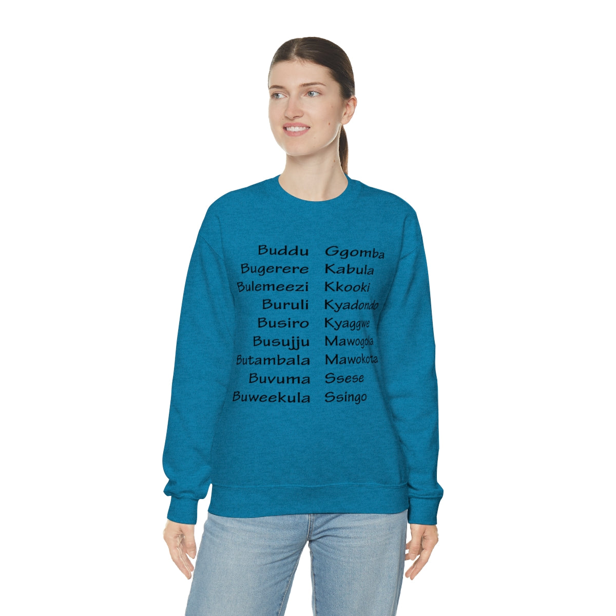 Unisex Heavy Blend™ Crewneck Sweatshirt - Masaza01, WT