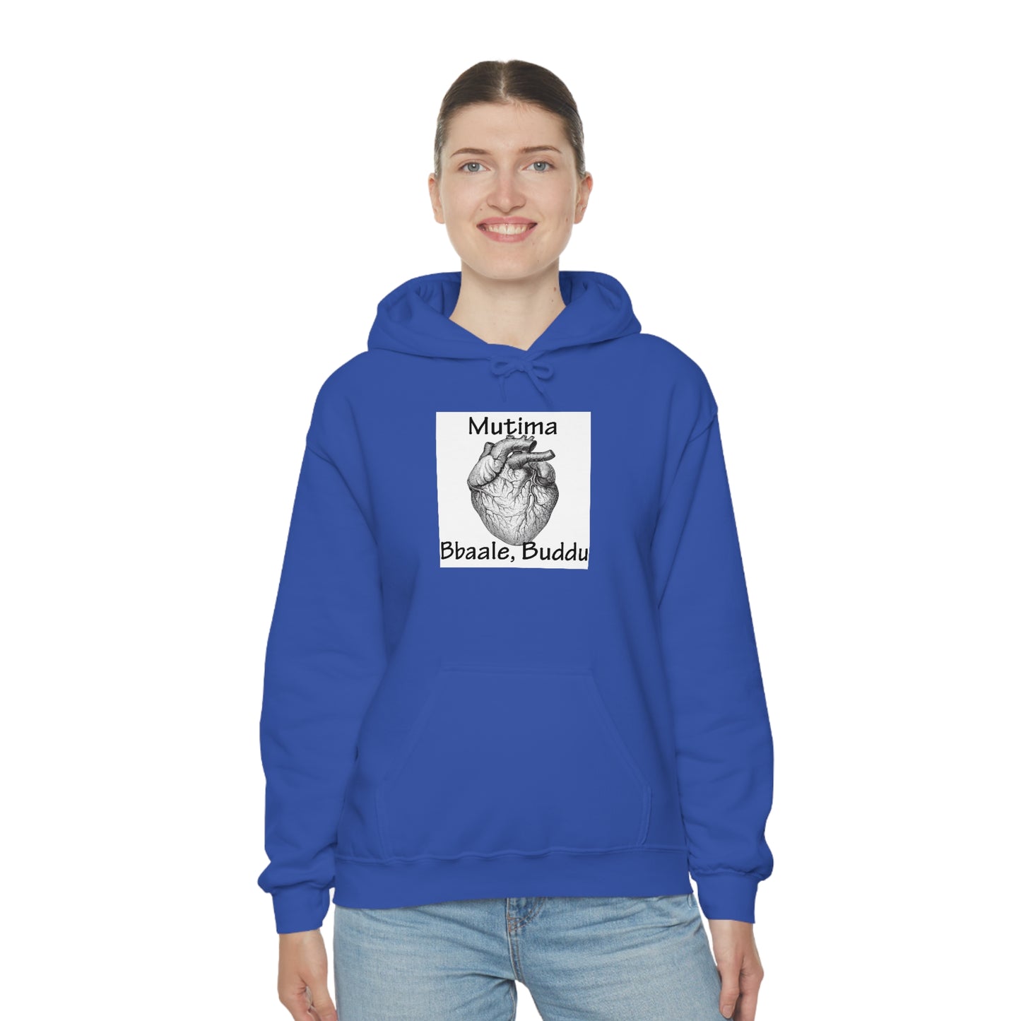 Unisex Heavy Blend™ Hooded Sweatshirt - Mutima Musaggi (Heart)