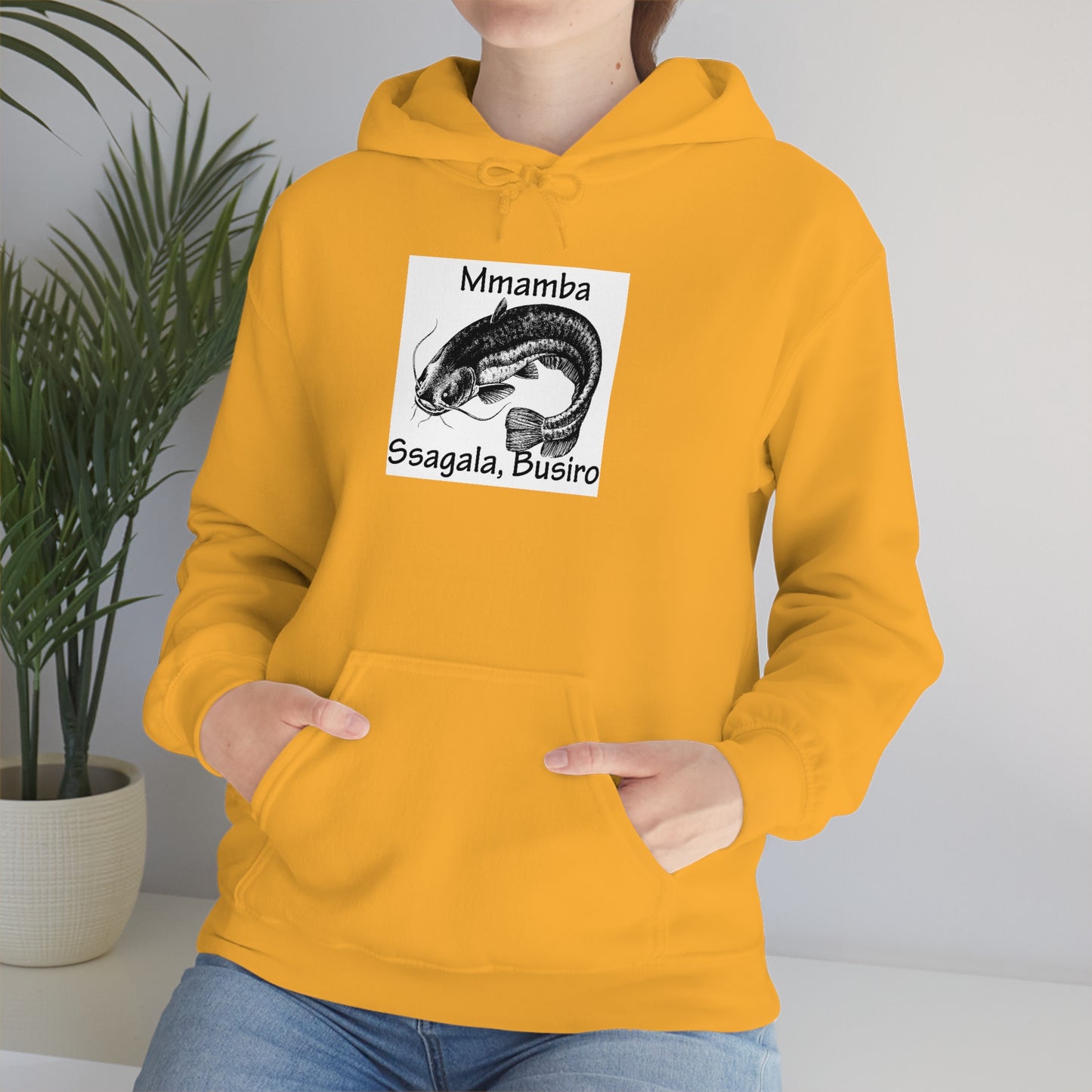 Unisex Heavy Blend™ Hooded Sweatshirt - Mmamba Ggabunga (Catfish)