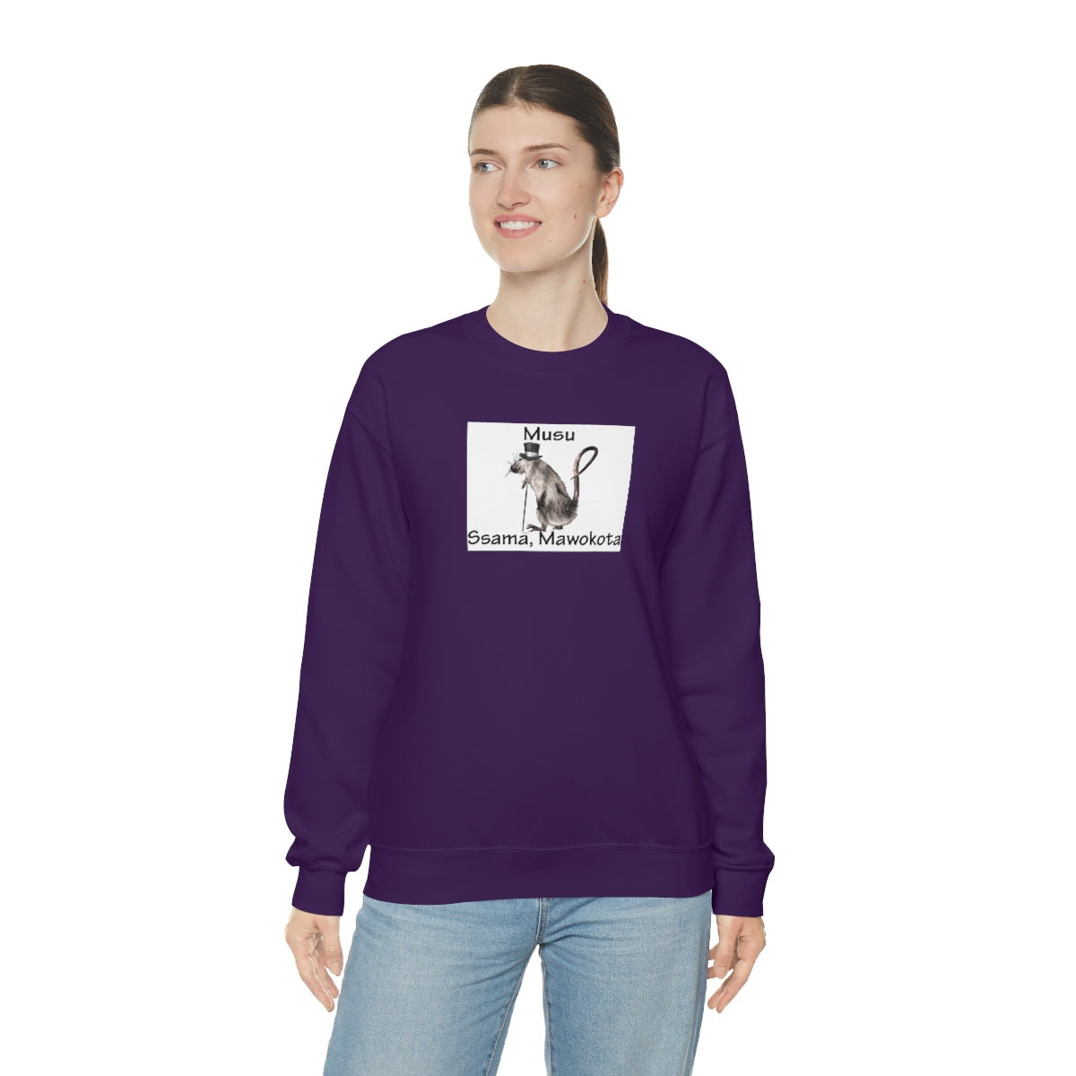 Unisex Heavy Blend™ Crewneck Sweatshirt - Musu, WB