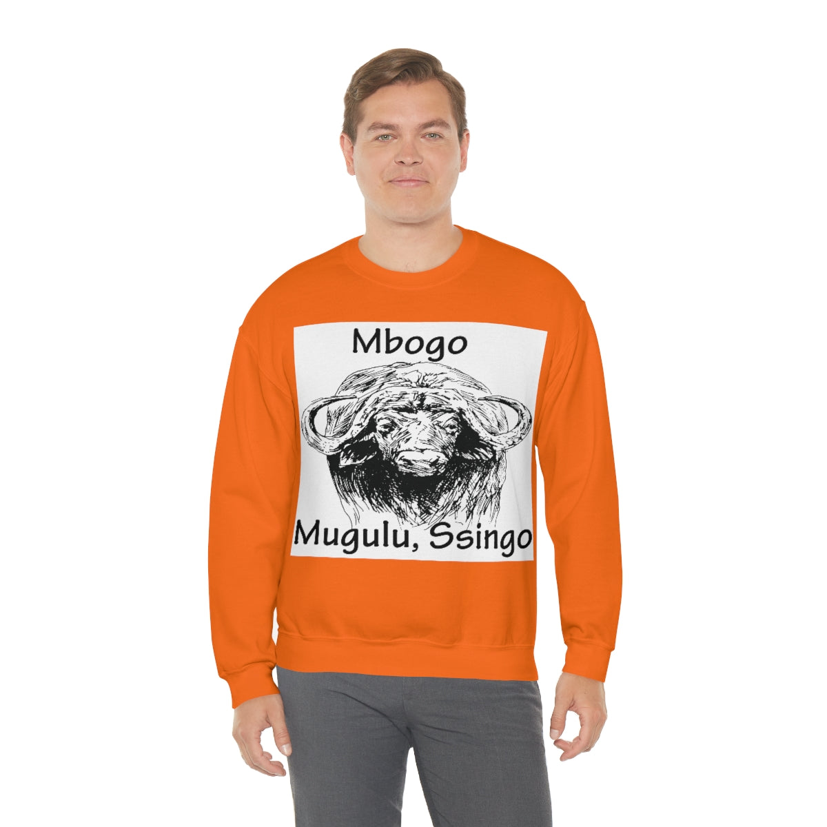 Unisex Heavy Blend™ Crewneck Sweatshirt - Mbogo, WB