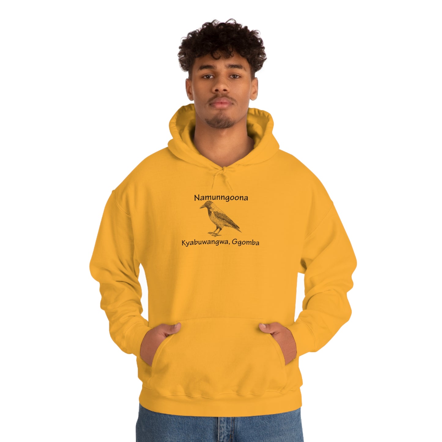 Unisex Heavy Blend™ Hooded Sweatshirt - Namunngoona (Crow)