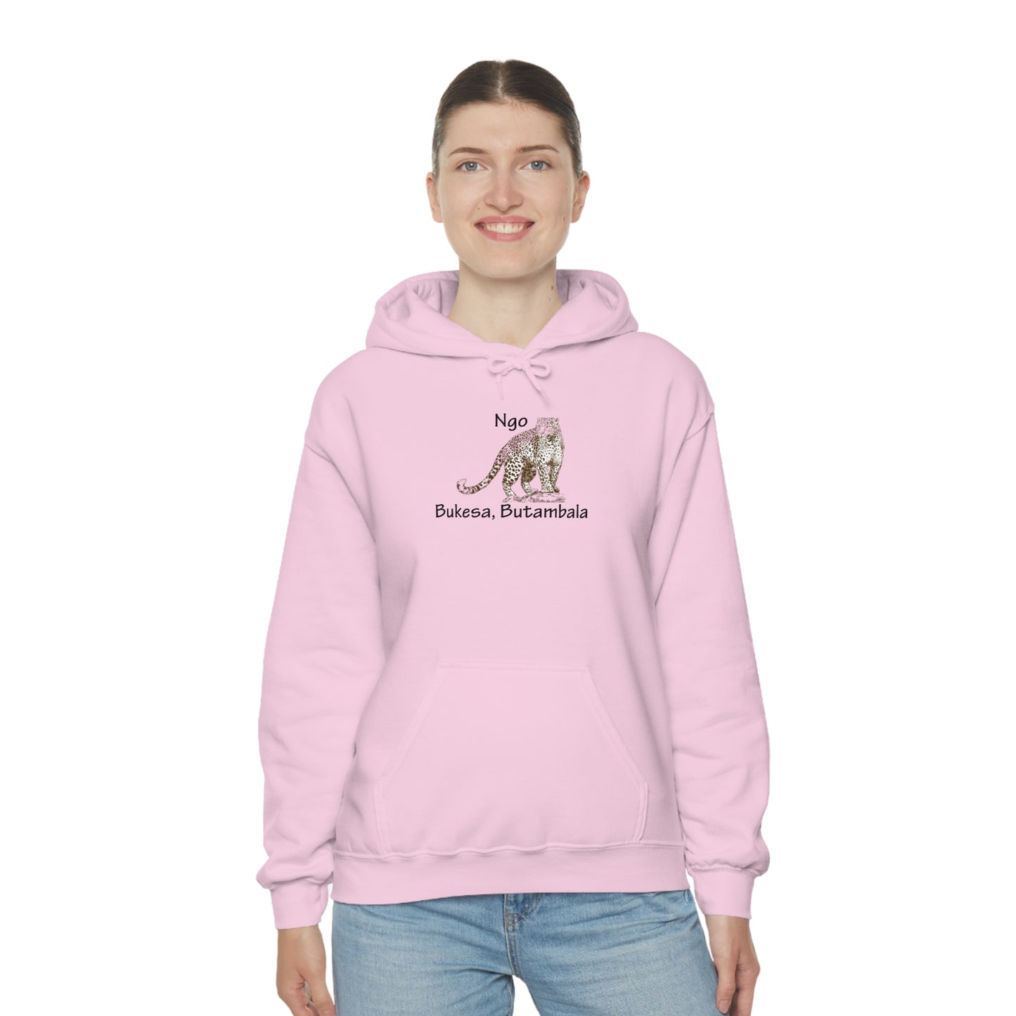 Unisex Heavy Blend™ Hooded Sweatshirt - Ngo (Leoppard)