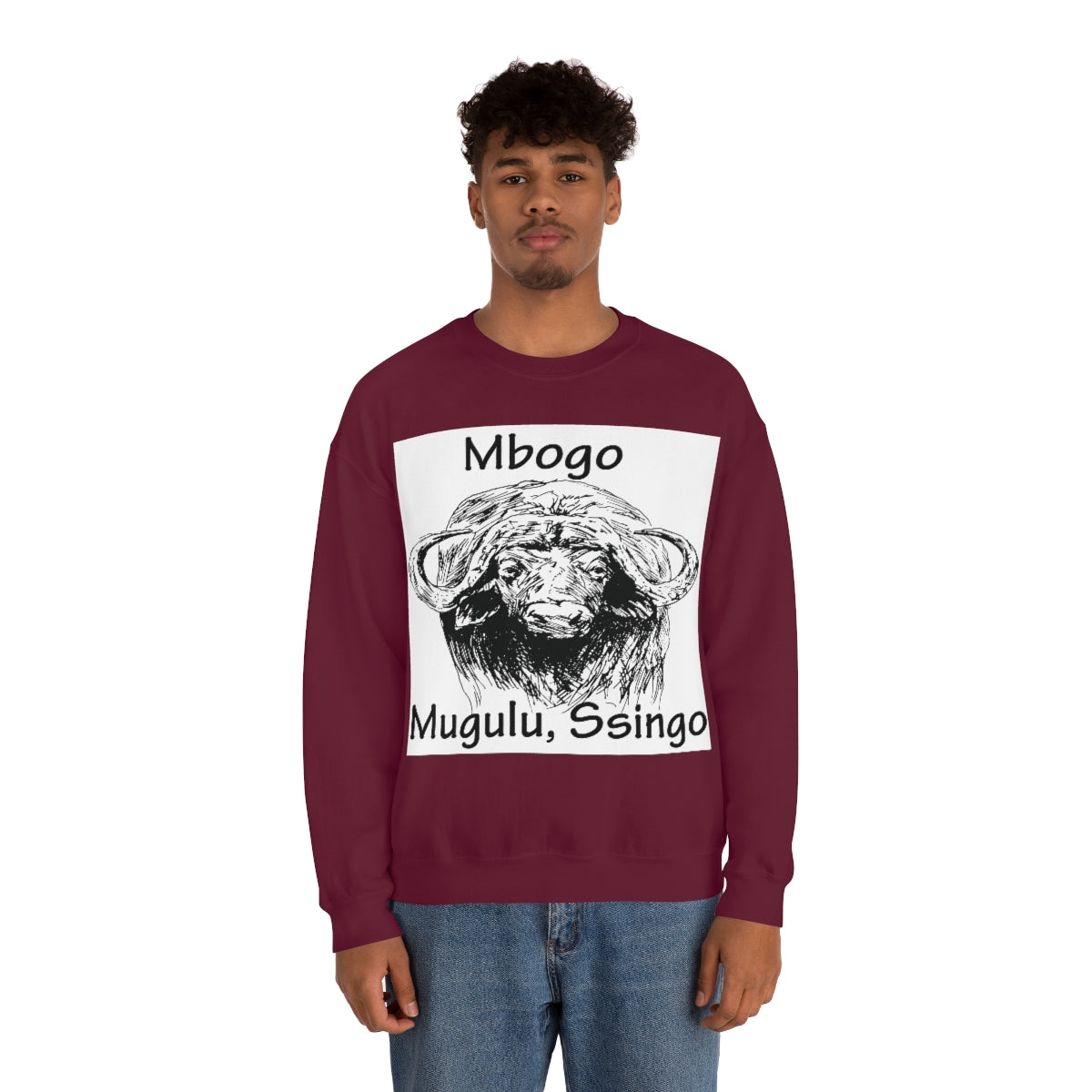 Unisex Heavy Blend™ Crewneck Sweatshirt - Mbuzi, WB