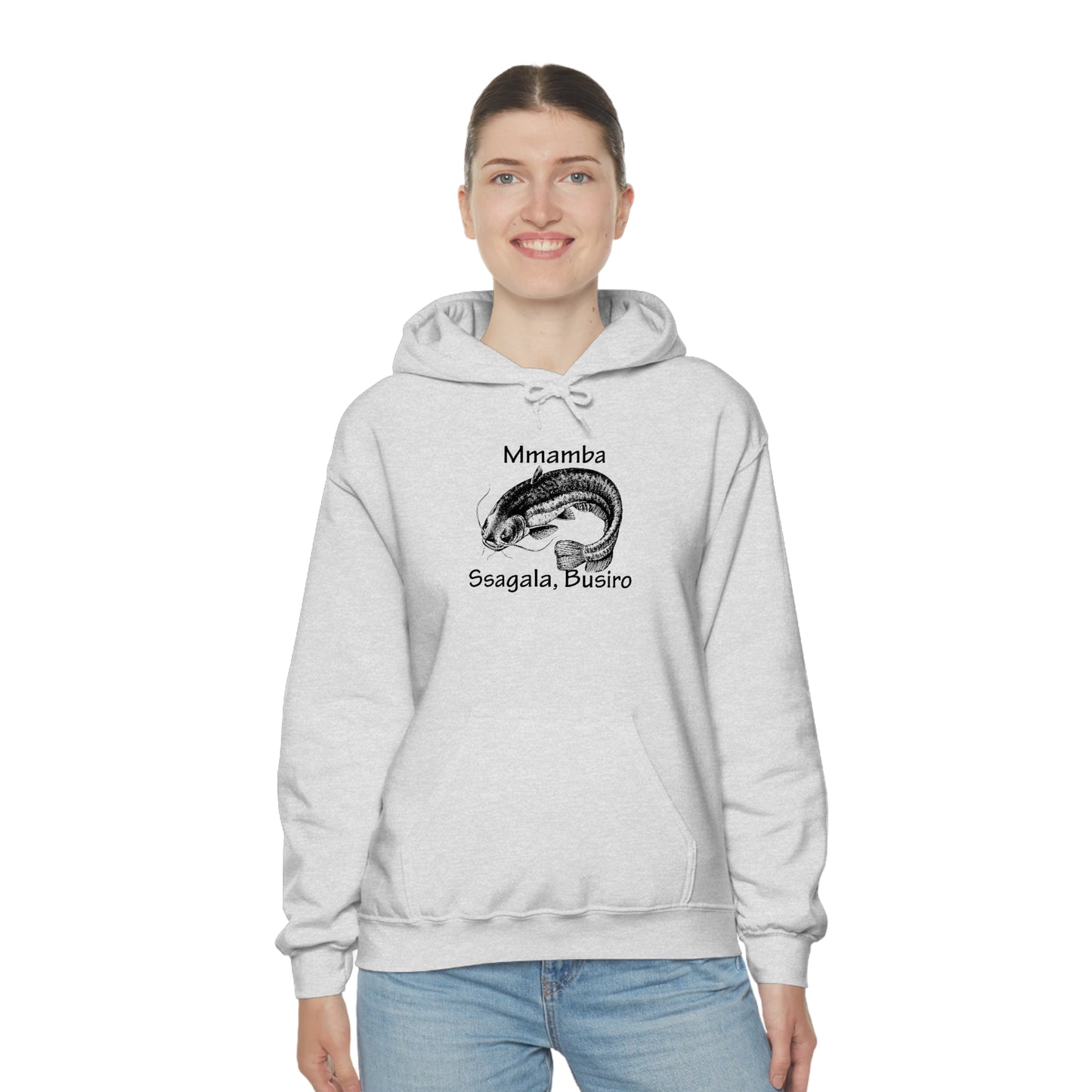 Unisex Heavy Blend™ Hooded Sweatshirt - Mmamba Ggabunga (Catfish)