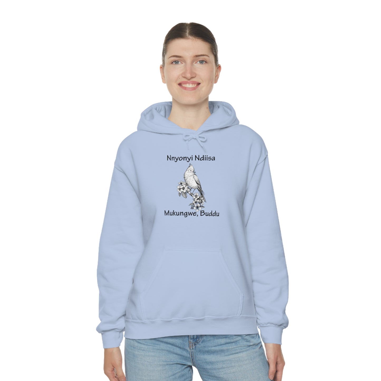 Unisex Heavy Blend™ Hooded Sweatshirt - Nnyonyi Ndiisa (Lark)