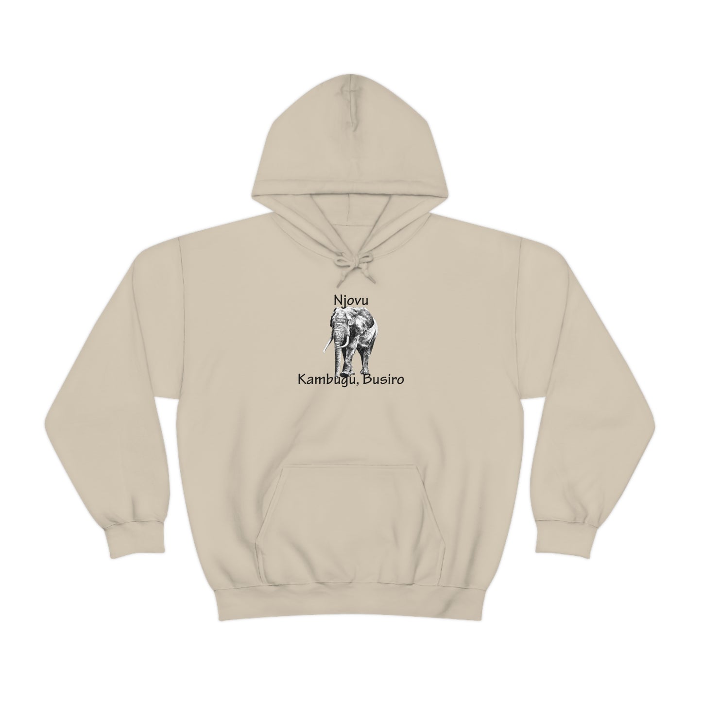 Unisex Heavy Blend™ Hooded Sweatshirt - Njovu (Elephant)