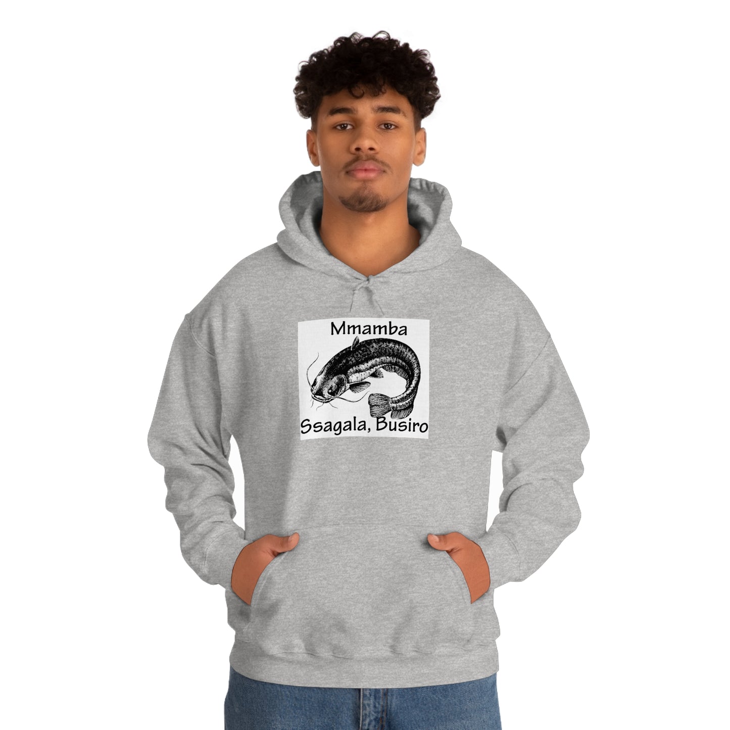 Unisex Heavy Blend™ Hooded Sweatshirt - Mmamba Ggabunga (Catfish)