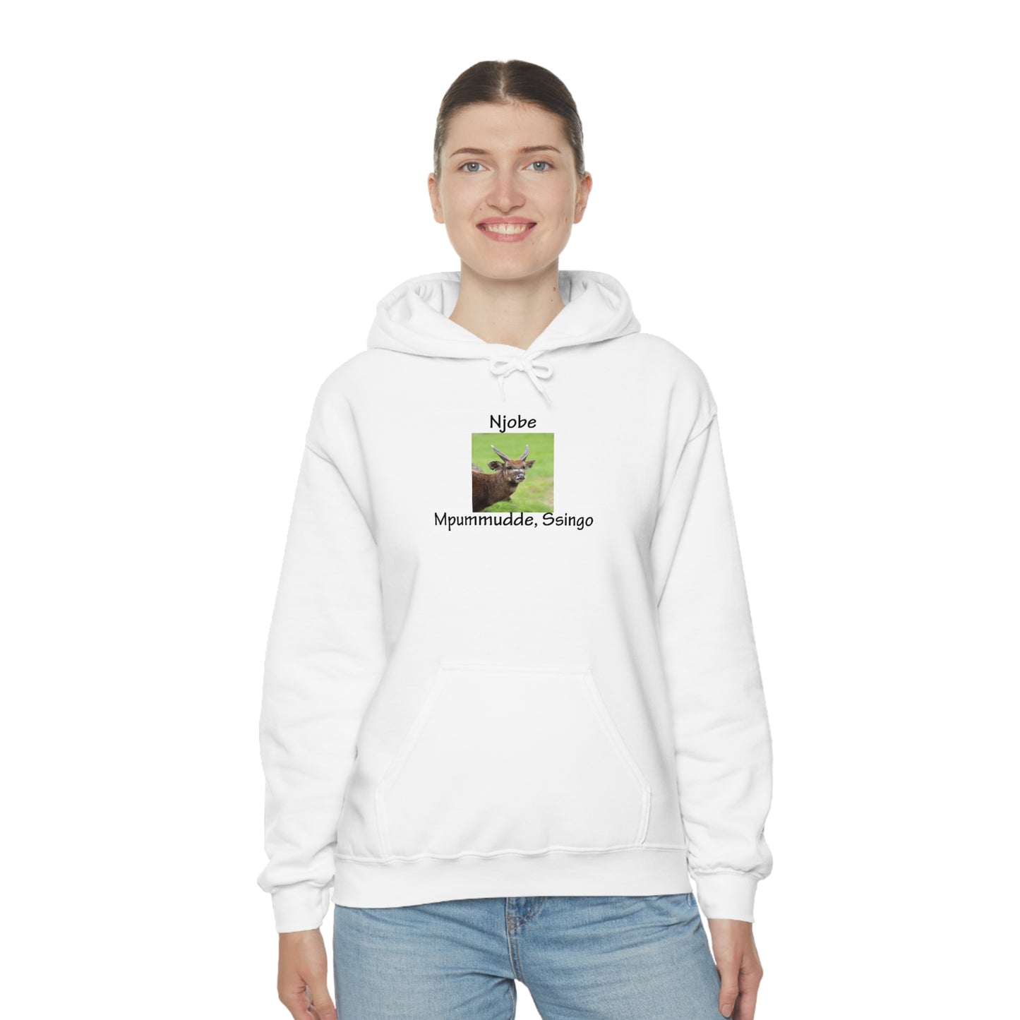 Unisex Heavy Blend™ Hooded Sweatshirt - Njobe (Marshbuck-Antelope)