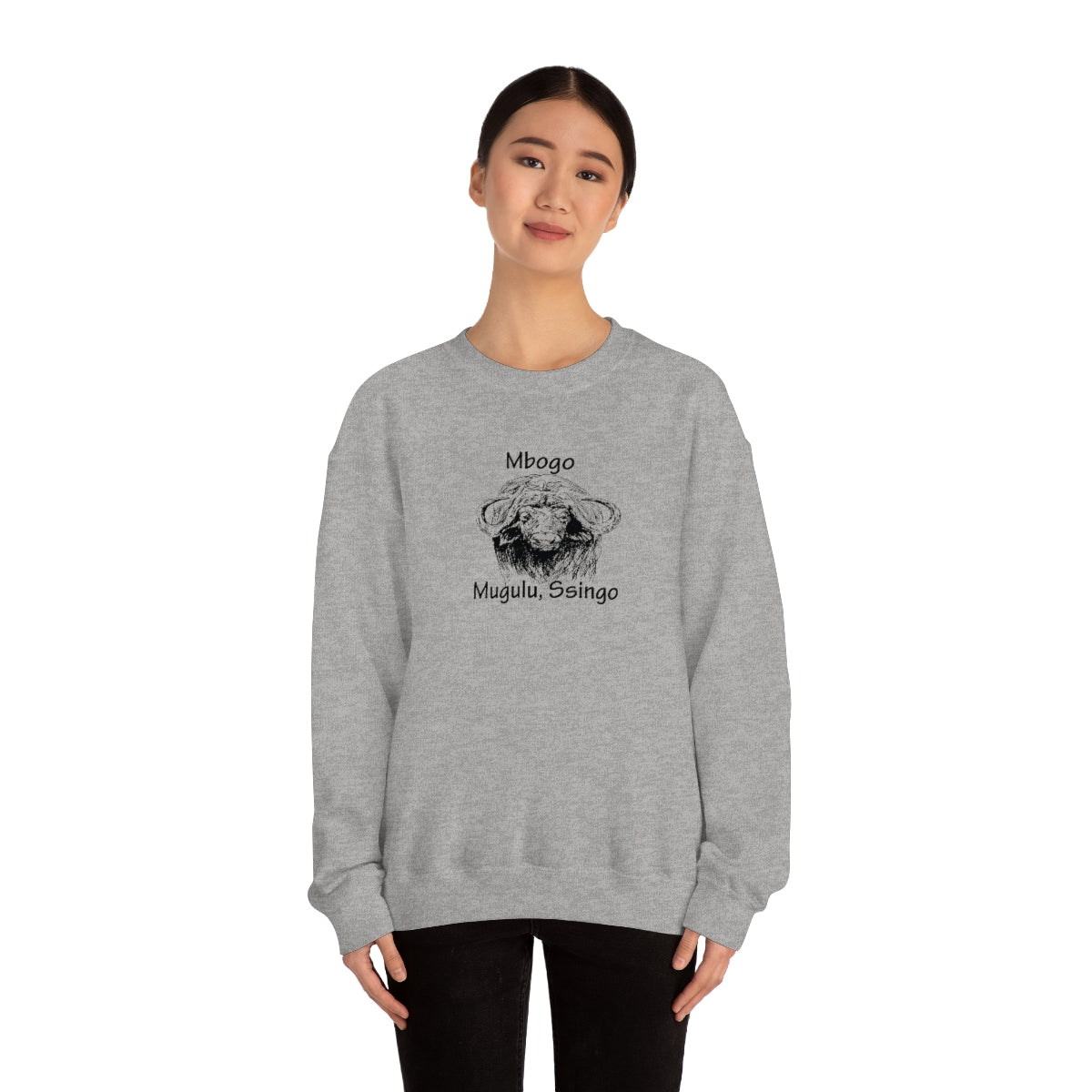 Unisex Heavy Blend™ Crewneck Sweatshirt - Mbogo, WT