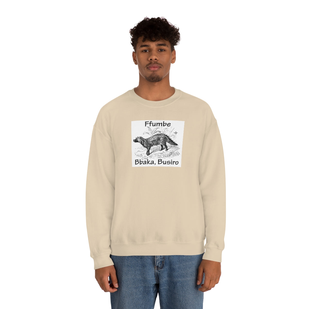 Unisex Heavy Blend™ Crewneck Sweatshirt - Ffumbe, WB