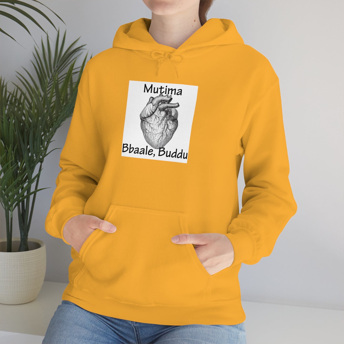 Unisex Heavy Blend™ Hooded Sweatshirt - Mutima Musaggi (Heart)