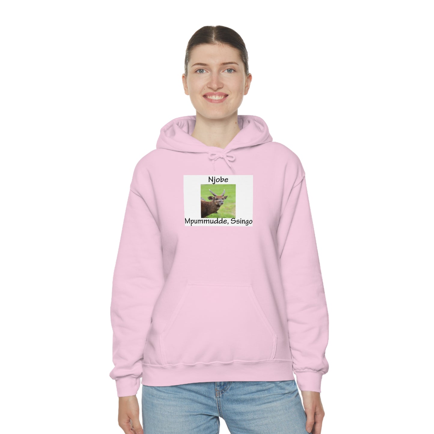 Unisex Heavy Blend™ Hooded Sweatshirt - Njobe (Marshbuck-Antelope)