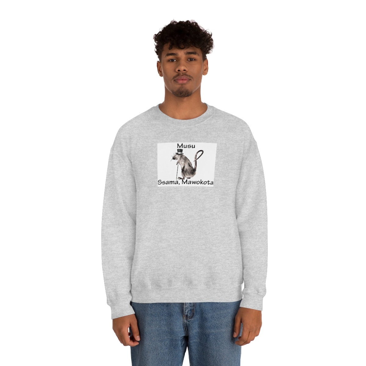 Unisex Heavy Blend™ Crewneck Sweatshirt - Musu, WT