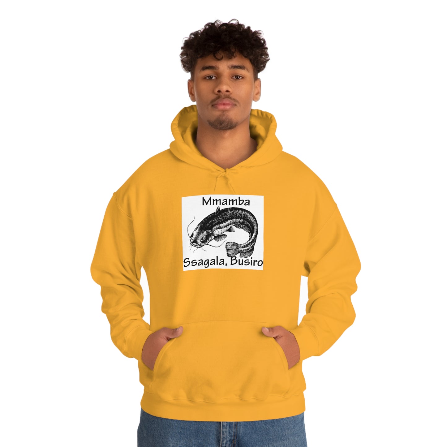 Unisex Heavy Blend™ Hooded Sweatshirt - Mmamba Kakoboza (Catfish)