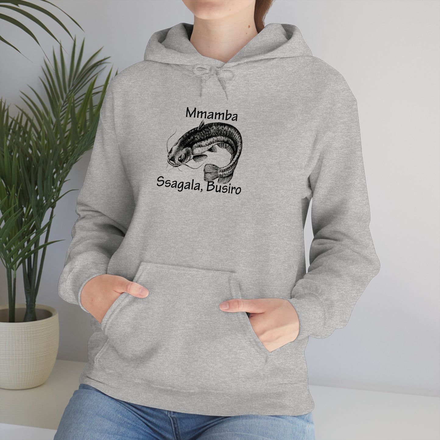 Unisex Heavy Blend™ Hooded Sweatshirt - Mmamba Kakoboza (Catfish)