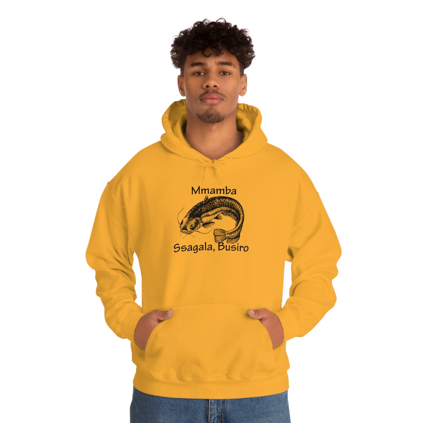 Unisex Heavy Blend™ Hooded Sweatshirt - Mmamba Ggabunga (Catfish)