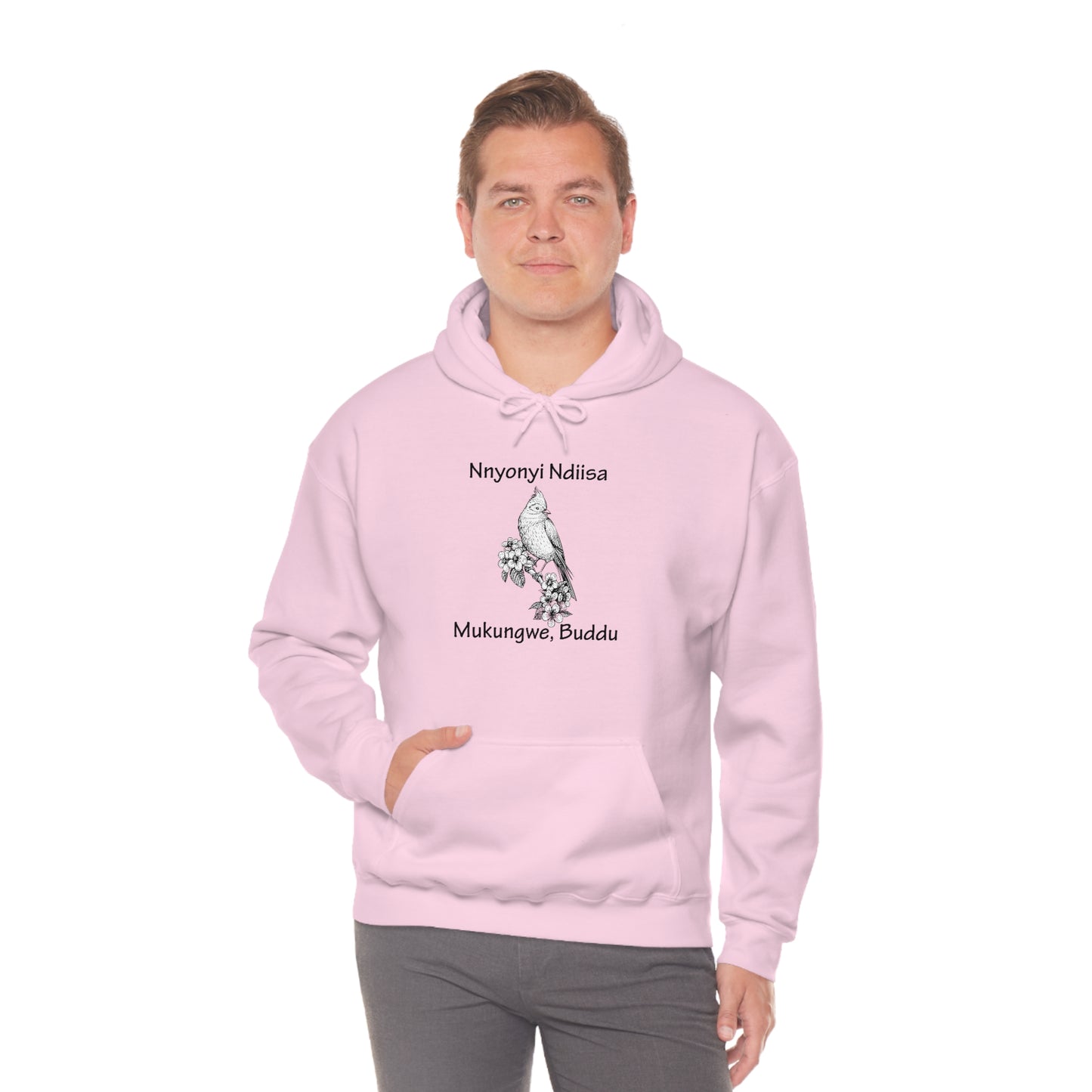 Unisex Heavy Blend™ Hooded Sweatshirt - Nnyonyi Ndiisa (Lark)