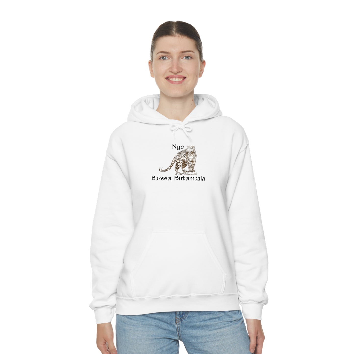 Unisex Heavy Blend™ Hooded Sweatshirt - Ngo (Leoppard)