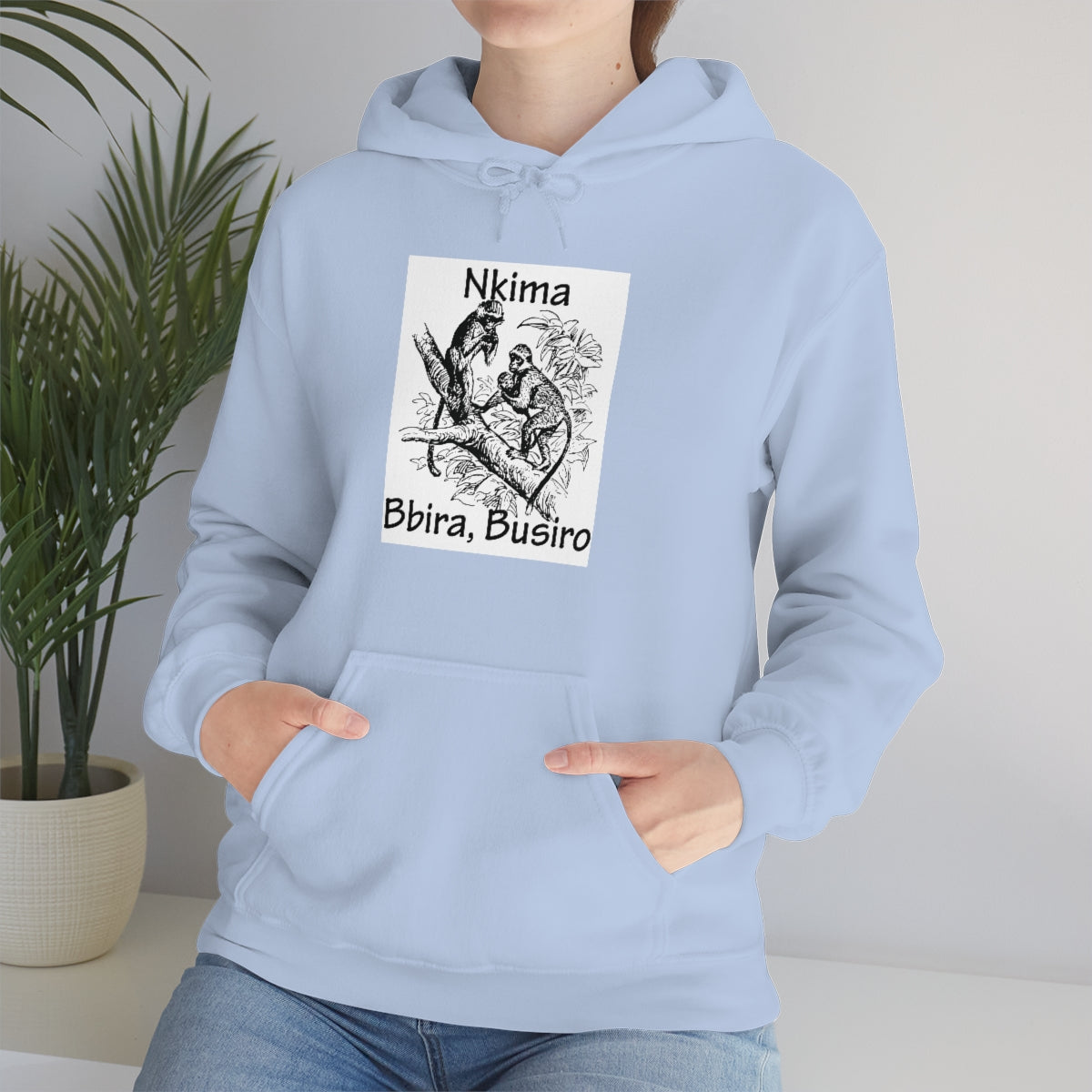 Nkima, B1 - Unisex Heavy Blend™ Hooded Sweatshirt