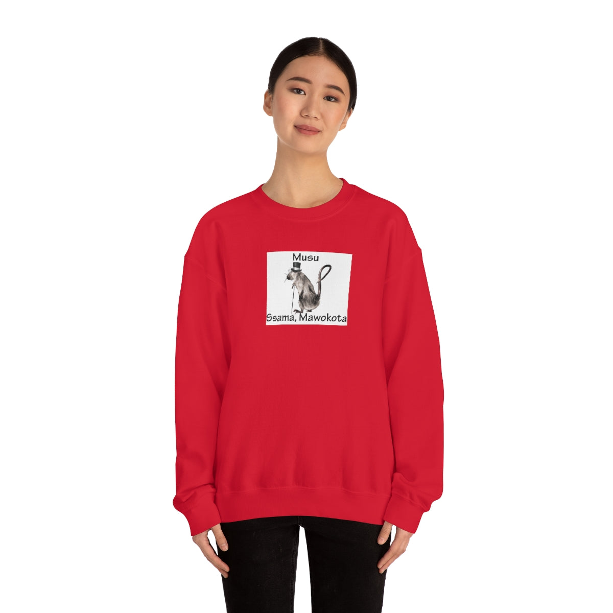 Unisex Heavy Blend™ Crewneck Sweatshirt - Musu, WB