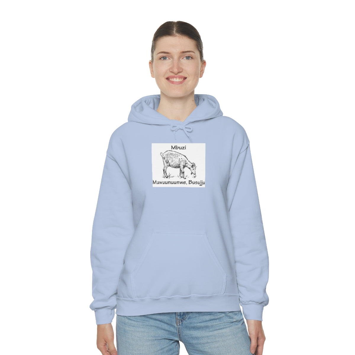 Mbuzi, B1 - Unisex Heavy Blend™ Hooded Sweatshirt