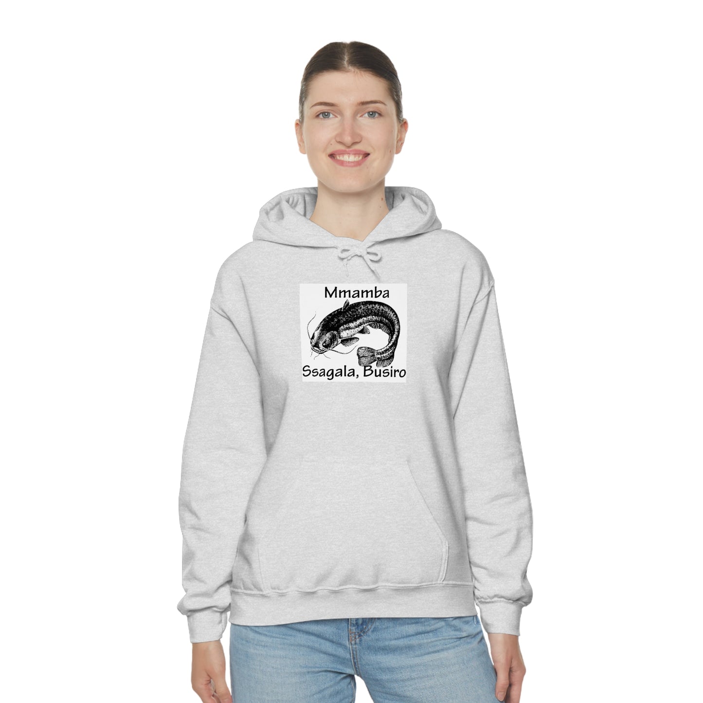 Unisex Heavy Blend™ Hooded Sweatshirt - Mmamba Ggabunga (Catfish)