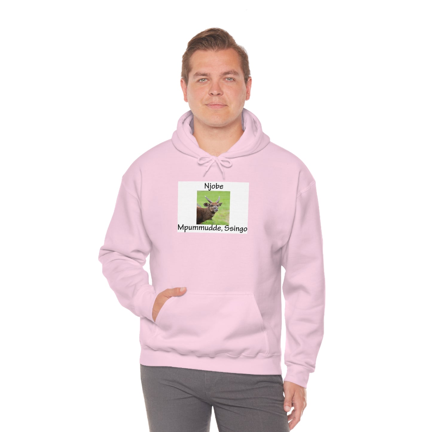 Unisex Heavy Blend™ Hooded Sweatshirt - Njobe (Marshbuck-Antelope)