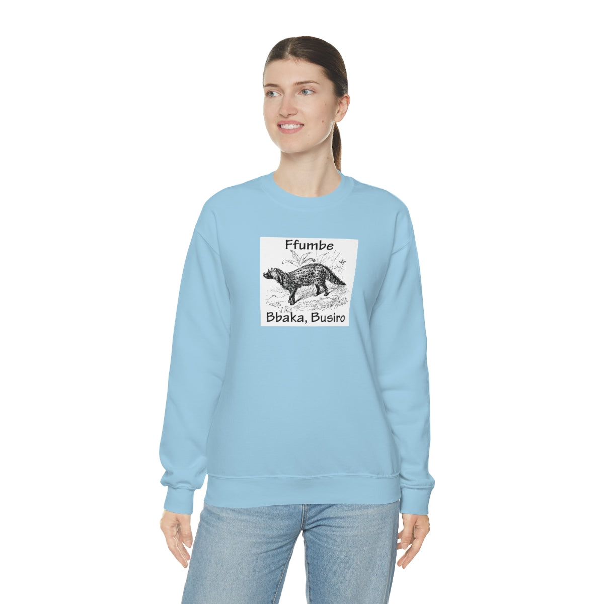 Unisex Heavy Blend™ Crewneck Sweatshirt - Ffumbe, WB