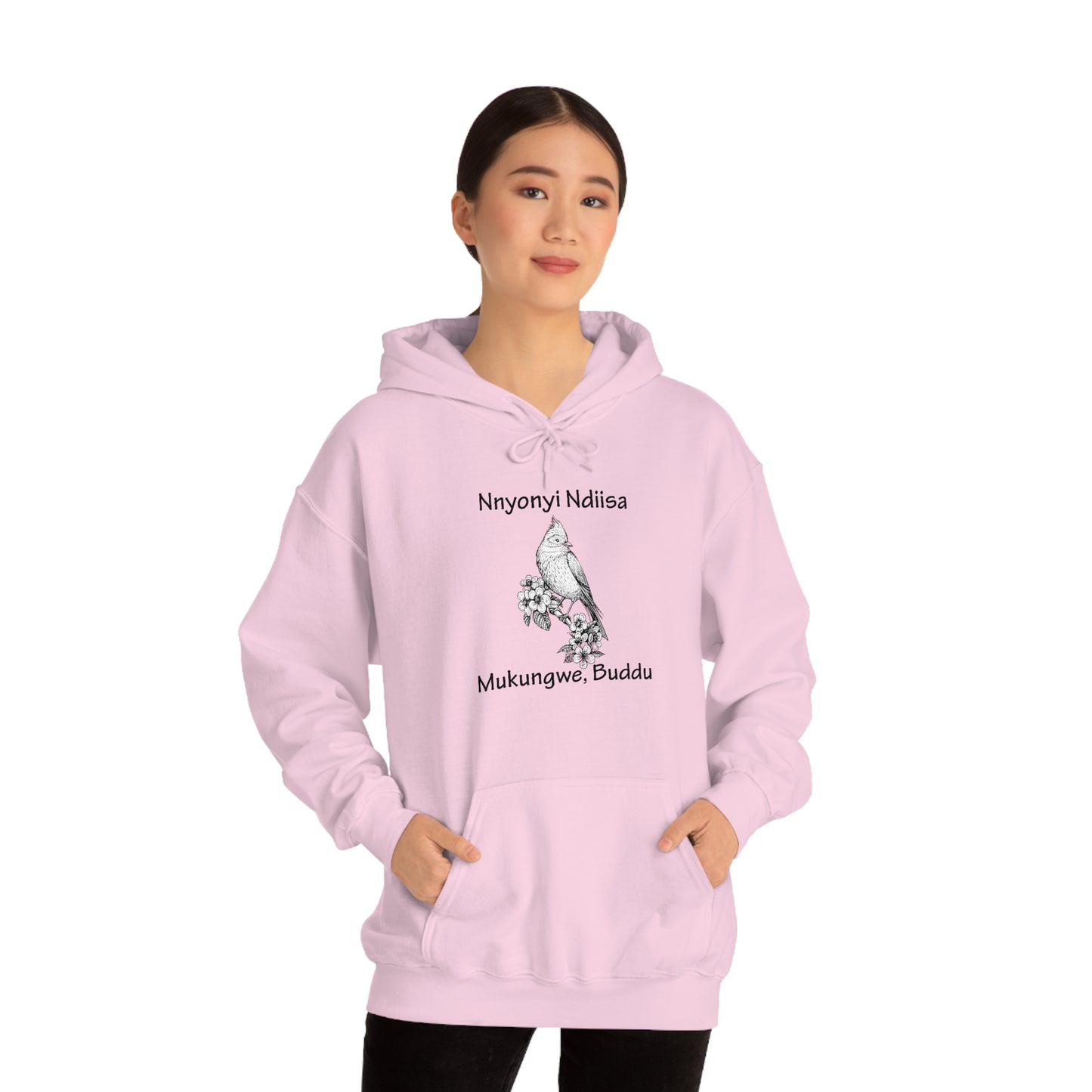 Unisex Heavy Blend™ Hooded Sweatshirt - Nnyonyi Ndiisa (Lark)