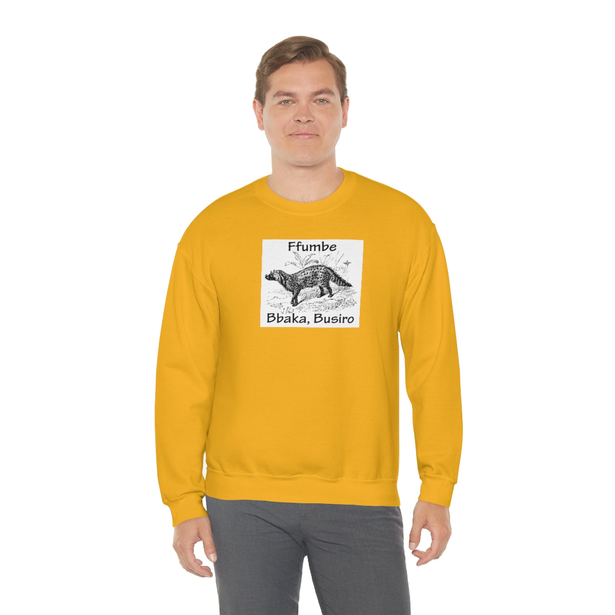 Unisex Heavy Blend™ Crewneck Sweatshirt - Ffumbe, WB